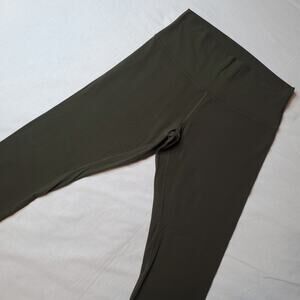 Lululemon Women's Size 10 Align Pant II 25" Dark Olive W5BEJS